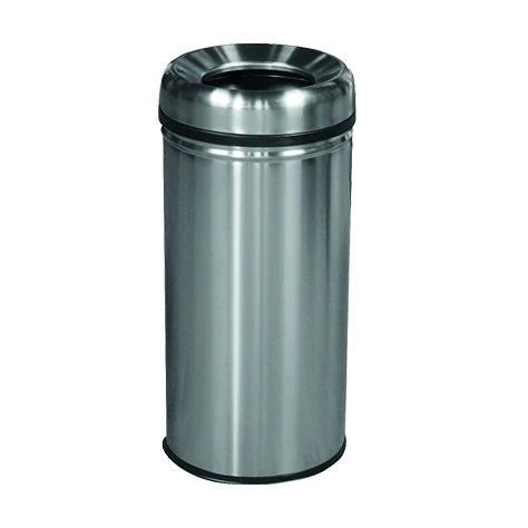 Çöp Kovası Yanmaz Kapak Pasl. Ø24*59Cm 25Lt ürün görseli 1