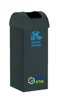 Geri Dönüşüm Kutusu İç Kovalı 30*74*30Cm ürün görseli 1