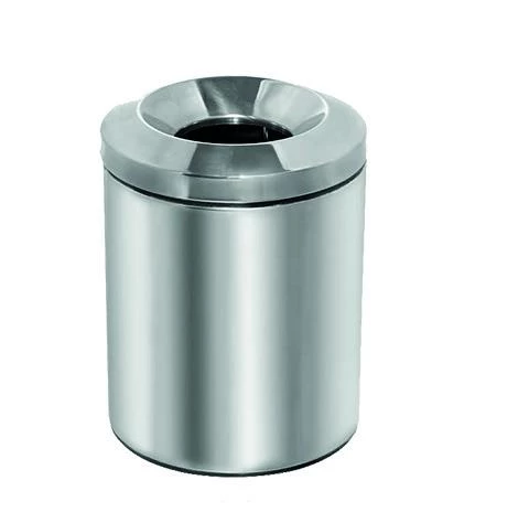 Çöp Kovası Yanmaz Pasl. Ø20*25Cm 8Lt ürün görseli 1