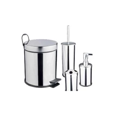 Maxiflow Pedallı Çöp Kovası &Wcfırça+Sab+Diş 4'Lü Set 430 ürün görseli 1