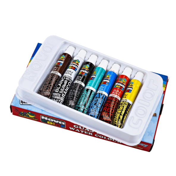 Nova Color Guaj Boya Tüp 7 Lİ NC-101 - Resim 2