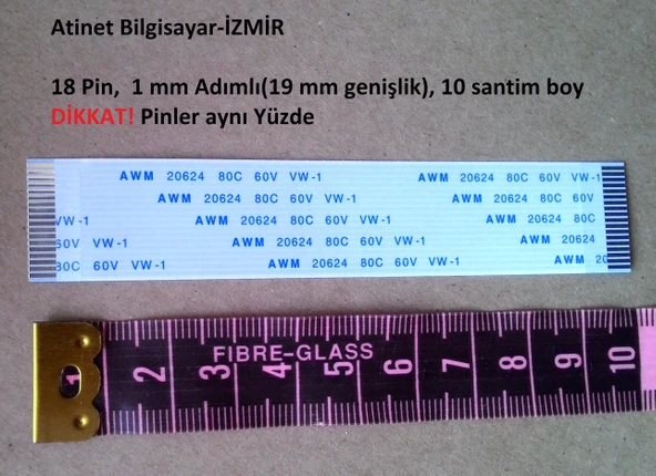 Awm 20624 80C 60V Vw-1 Flex Kablo 18-1-10A ürün görseli 1