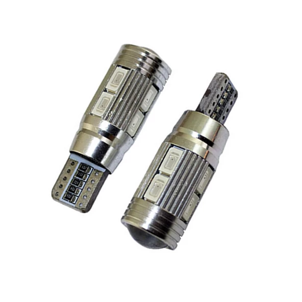 Space Led Ampul T10 10SMD Canbus Turuncu / LAAM230-1 ürün görseli 1