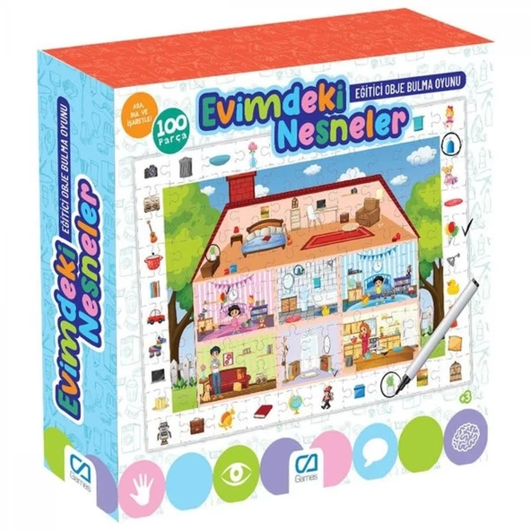 Games Evimdeki Nesneler 100 Parça 5150 ürün görseli 1