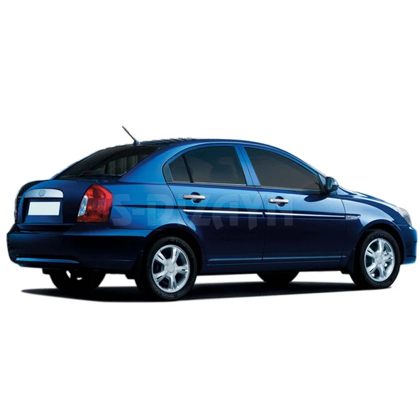 S-Dizayn Hyundai Accent Era Krom Kapı Kolu 4 Kapı 2005-2011 (Çift Delikli) ürün görseli 1
