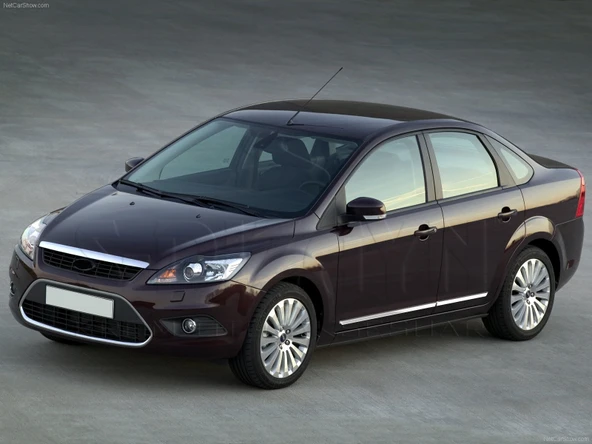 S-Dizayn Ford Focus 2 SD Kapı Koruma Çıtası Krom 2008-2011 - Resim 2