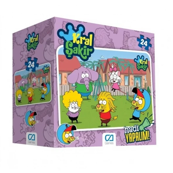 Games Kral Şakir Puzzle 24 Parça ürün görseli 1