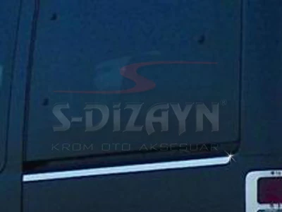 S-Dizayn Ford Connect Krom Sürgülü Kapı Çıtası 2 Prç 2002-2014 ürün görseli 1