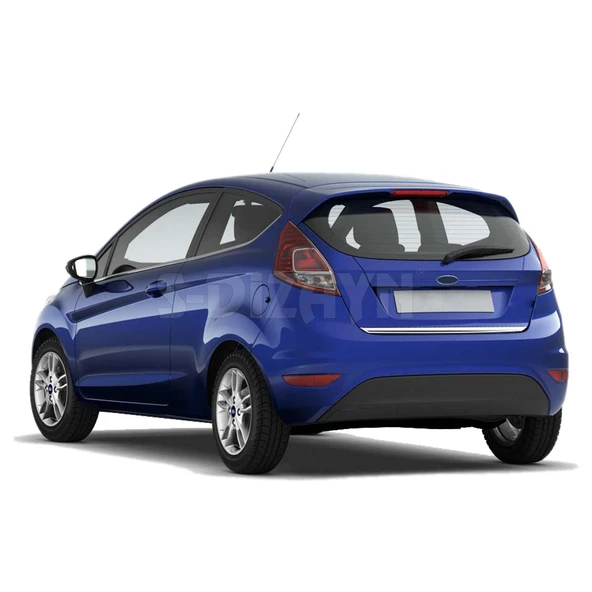 S-Dizayn Ford Fiesta Krom Bagaj Alt Çıtası 2009-2017 ürün görseli 1