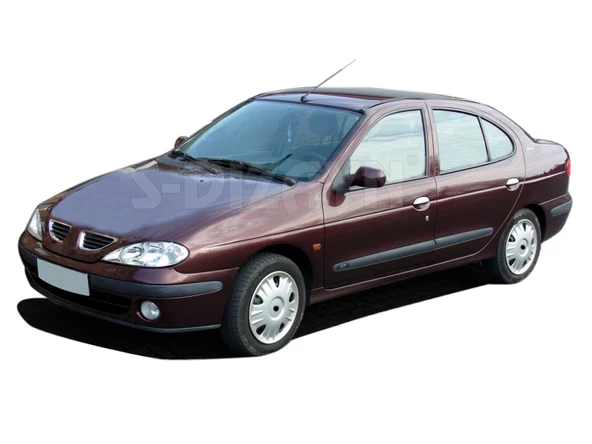 S-Dizayn Renault Megane 1 Krom Kapı Kolu 4 Kapı 1996-2004 ürün görseli 1