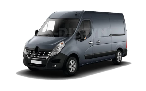 S-Dizayn Renault Master Abs Krom Kapı Kolu 4 Kapı 2011 Üzeri ürün görseli 1