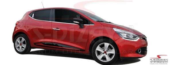 S-Dizayn Renault Clio 4 HB Krom Kapı Kolu 4 Kapı 2012-2019 Sensörlü - Resim 4