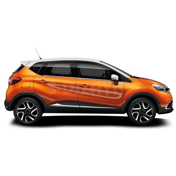 S-Dizayn Renault Captur Krom Cam Çıtası 4 Prç. 2013-2020 ürün görseli 1