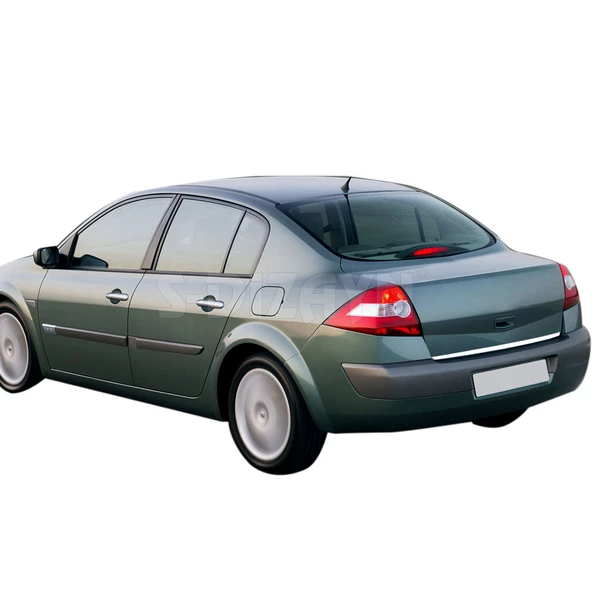 S-Dizayn Renault Megane 2 Krom Bagaj Alt Çıta 2006-2010 ürün görseli 1