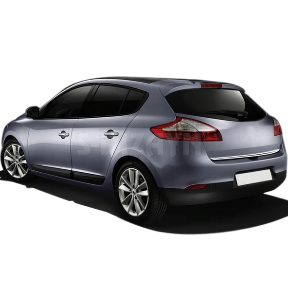 S-Dizayn Renault Megane 3 Krom Bagaj Alt Çıta 2010-2016 ürün görseli 1