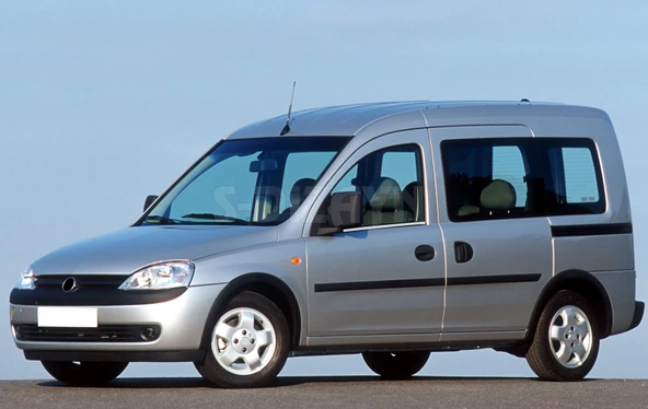 S-Dizayn Opel Combo C Krom Cam Çıtası 2 Prç 2001-2011 ürün görseli 1