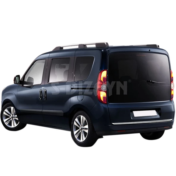 S-Dizayn Opel Combo D Krom Bagaj Alt Çıta 2011-2018 ürün görseli 1