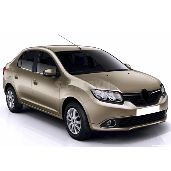 S-Dizayn Renault Symbol 3 Krom Cam Çıtası 4 Prç 2013-2017 ürün görseli 1
