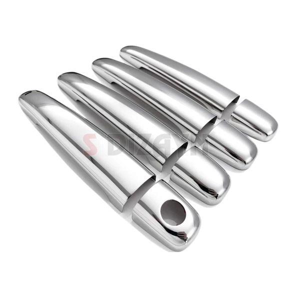 S-Dizayn Peugeot 307 Krom Kapı Kolu 4 Kapı 2001-2008 - Resim 4