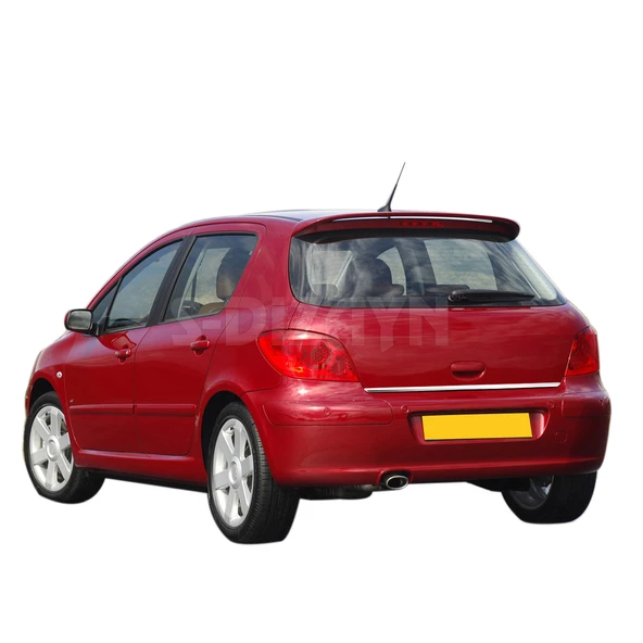 S-Dizayn Peugeot 307 Krom Bagaj Alt Çıta 2001-2008 ürün görseli 1