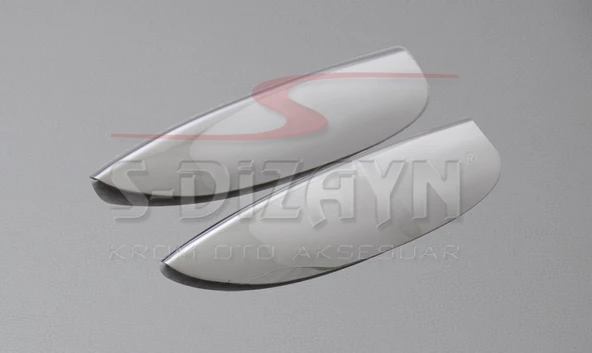 S-Dizayn Renault Clio 2 HB Krom Kapı Kolu 2 Kapı 1999-2006 - Resim 2