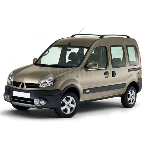 S-Dizayn Renault Kangoo Krom Cam Çıtası 2 Prç 2004-2007 ürün görseli 1
