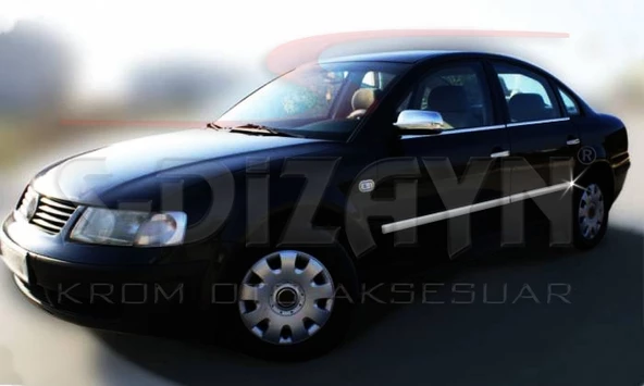 S-Dizayn VW Passat 3B Krom Yan Kapı Çıtası 4 Prç 1998-2005 ürün görseli 1