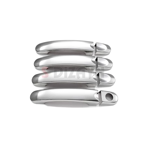 S-Dizayn VW T5 Transporter Krom Kapı Kolu 4 Kapı 2003-2010 - Resim 2
