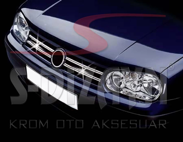 S-Dizayn VW Golf 4 Krom Ön Panjur 4 Prç 1998-2004 ürün görseli 1