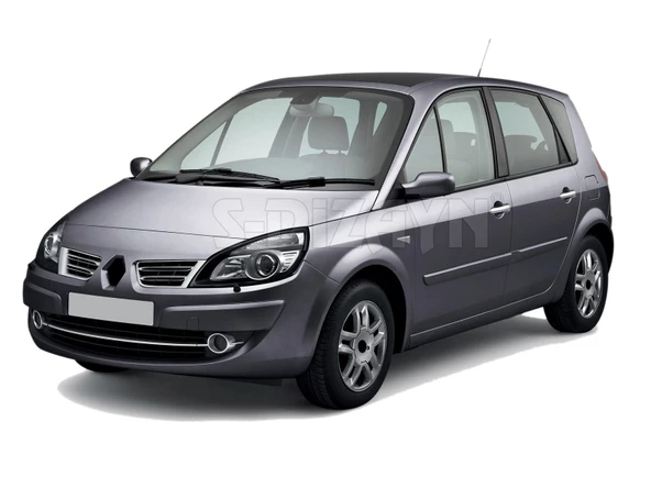 S-Dizayn Renault Scenic 3 Krom Kapı Kolu 4 Kapı 2010-2013 ürün görseli 1