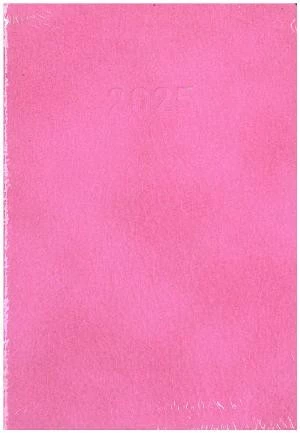 Özkan 2025 Günlük Cep Ajandası 9x13 Pembe Esnek Kapak ürün görseli 1