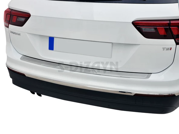 S-Dizayn VW Tiguan Krom Arka Tampon Eşiği 2016-2024 ürün görseli 1