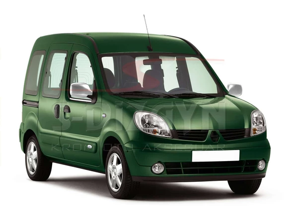 S-Dizayn Renault Kangoo Ayna Kapağı 2 Prç. Abs. Krom 2004-2007 ürün görseli 1