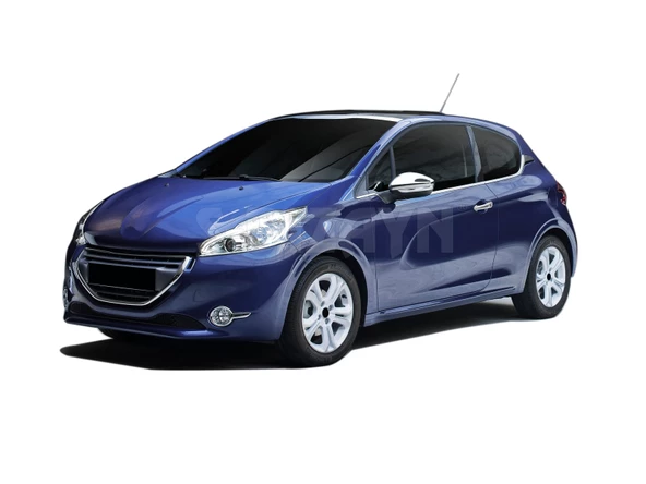S-Dizayn Peugeot 208 Krom Kapı Kolu 2 Kapı 2012-2019 ürün görseli 1