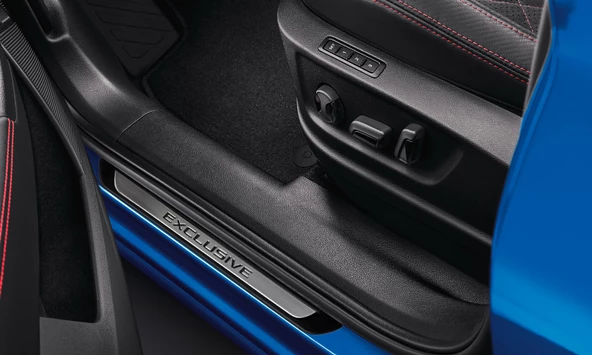 S-Dizayn Volvo S60 2 Krom Kapı Eşik Koruması Exclusive Line 2013-2018 4 Parça ürün görseli 1