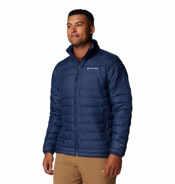 Columbia Powder Lite II Erkek Mont - Resim 4