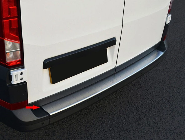 S-Dizayn VW Crafter Krom Arka Tampon Eşiği 2017 Üzeri ürün görseli 1