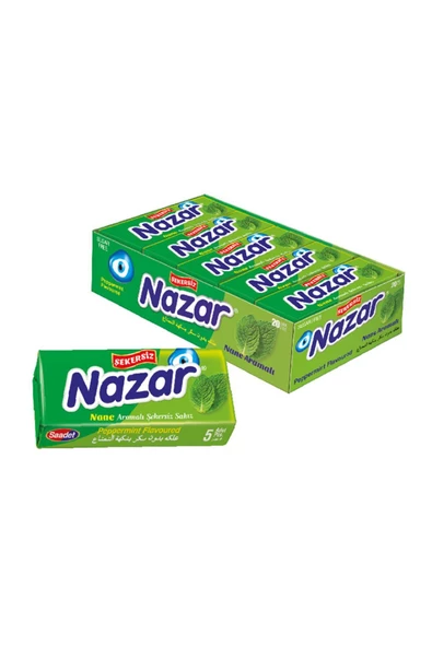 SAADET Nazar 5li Sakız Naneli kutulu ürün görseli 1