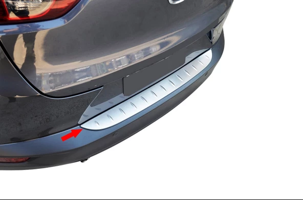 S-Dizayn Mazda Cx-3 Krom Arka Tampon Eşiği 2015-2018 ürün görseli 1