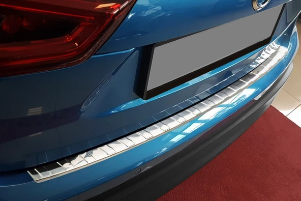 S-Dizayn Nissan Qashqai Krom Arka Tampon Eşiği 2017-2021 ürün görseli 1