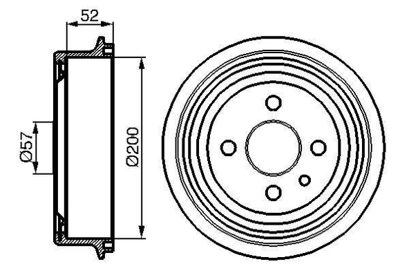 ARKA KAMPANA VECTRA A 89 95 ASTRA F 91 98 1.4-1.6-1.8-2.0 LACETTI 05 13 242x200x53x100 4DL 568054-91024352 ürün görseli 1