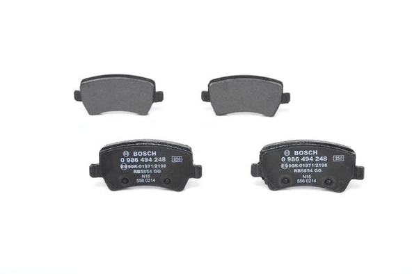 ARKA FREN BALATASI S-MAX 09 06 GALAXY III 06 VOLVO S60 10 S80 06 V60 -V70 06 XC60 08 XC70 06 RANGE ROVER EVOQUE 11 ürün görseli 1