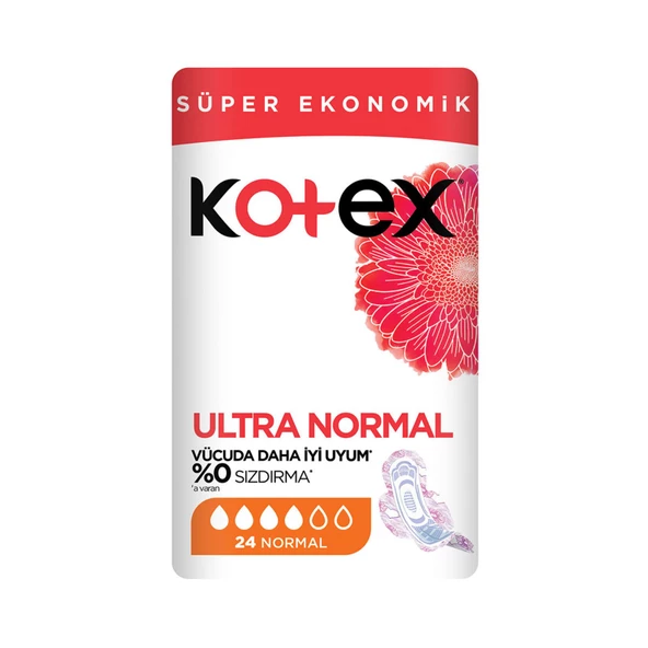 Kotex Ultra Normal Ped 24x3 72 Adet ürün görseli 1