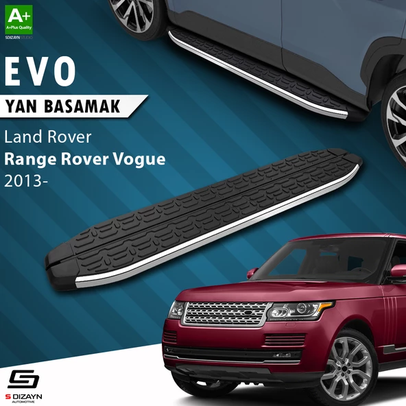 S-Dizayn Land Rover Rover Range Rover Vogue 3 Evo Krom Yan Basamak 193 Cm 2013 Üzeri A+ Kalite ürün görseli 1