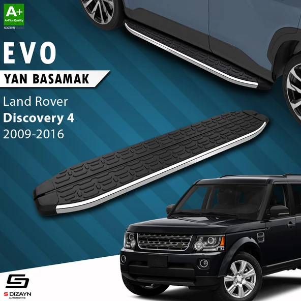 S-Dizayn Land Rover Discovery 4 Evo Krom Yan Basamak 193 Cm 2009-2016 A+ Kalite ürün görseli 1
