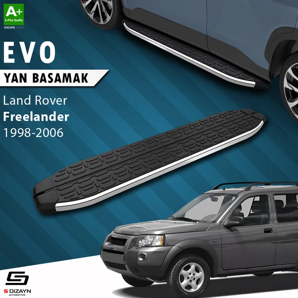 S-Dizayn Land Rover Freelander Evo Krom Yan Basamak 163 Cm 1998-2006 A+ Kalite ürün görseli 1