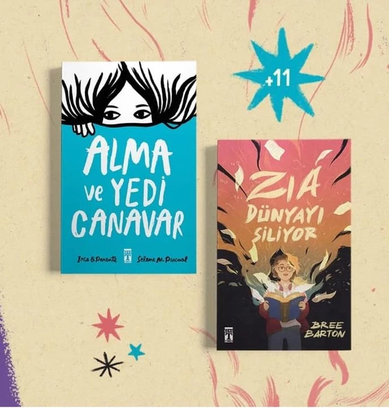 Zia Dünyayı Siliyor + Alma ve Yedi Canavar (2 Kitap) ürün görseli 1