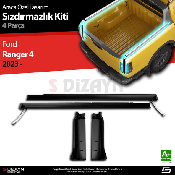 S-Dizayn Ford Ranger 4 Kasa Sızdırmazlık Kiti 2023 Üzeri A+ Kalite ürün görseli 1