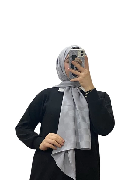 JAKARLI DAMA DESENLİ ŞAL 1020 ürün görseli 1