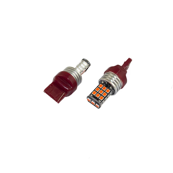Space Honda Civic Stop Ampul T10 Büyük Kırmızı Çakarlı / LAAM654-1 ürün görseli 1